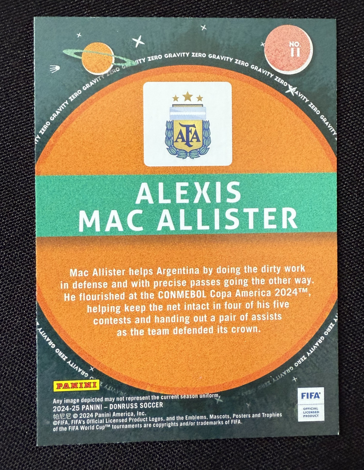 Mac Allister Zero Gravity 24-25