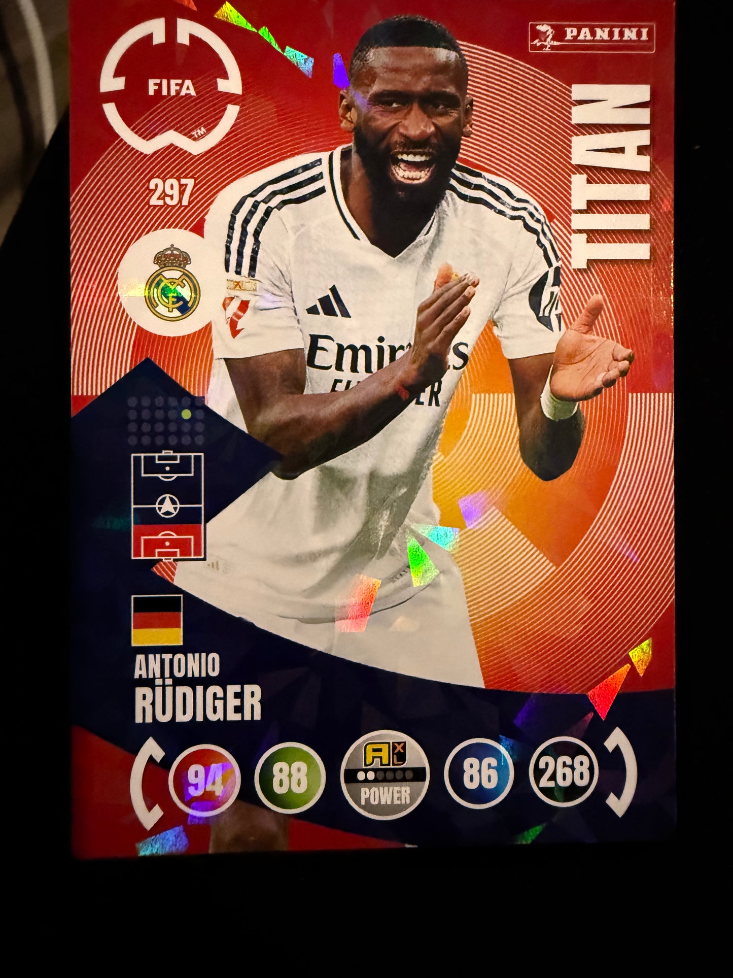 Antonio Rudiger - Adrenalyn XL Mundial de clubes - TITAN