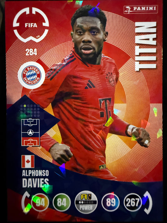 Alphonso Davies - Adrenalyn XL Mundial de clubes - TITAN