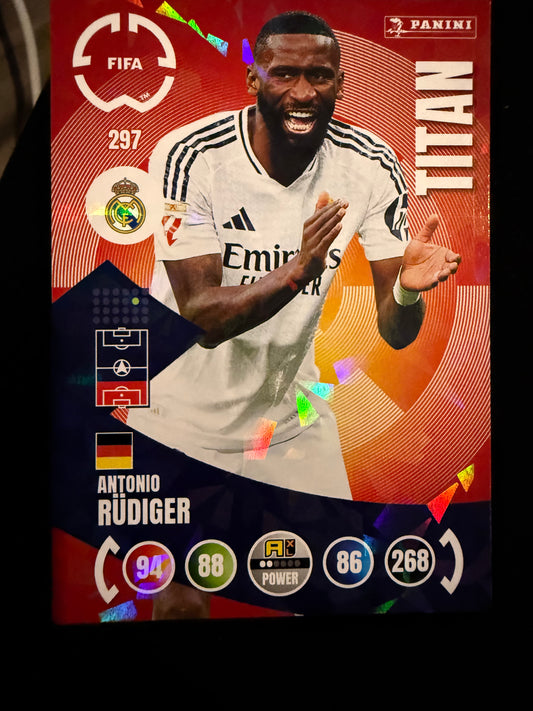 Antonio Rudiger - Adrenalyn XL Mundial de clubes - TITAN