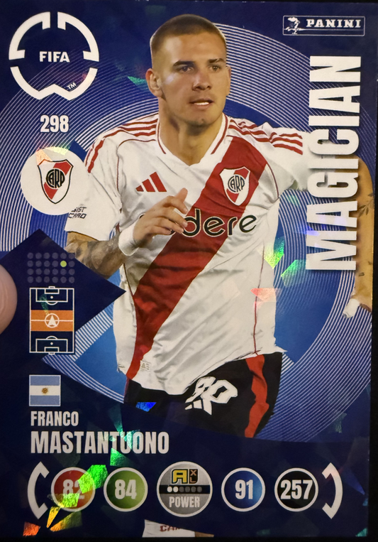 Franco Mastantuono - Adrenalyn XL Mundial de clubes - Magician