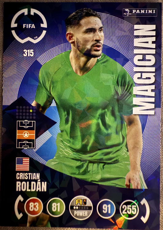 Cristian Roldán - Adrenalyn XL Mundial de clubes - Magician