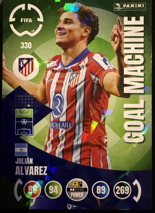 Julián Alvarez - Adrenalyn XL Mundial de clubes - Goal Machine