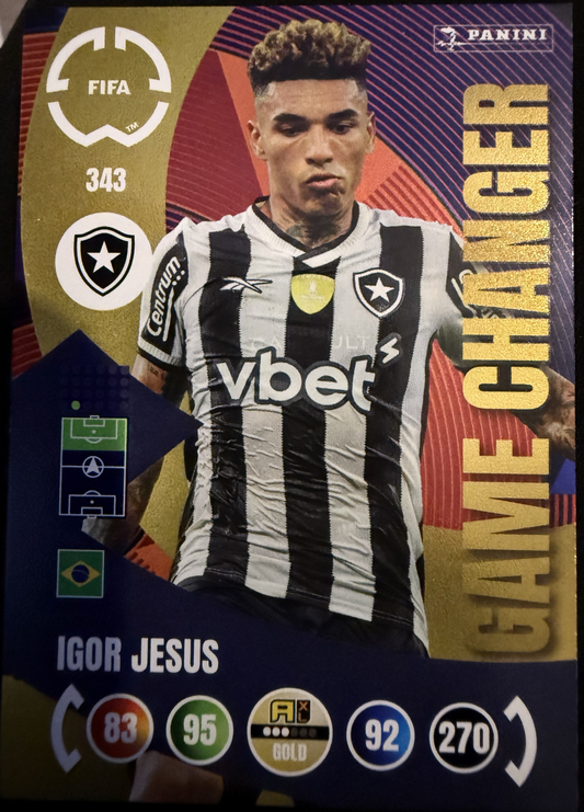 Igor Jesus - Adrenalyn XL Mundial de clubes - Game Changer