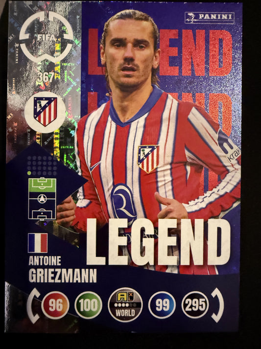 Griezmann  - Adrenalyn XL Mundial de clubes -  Legend