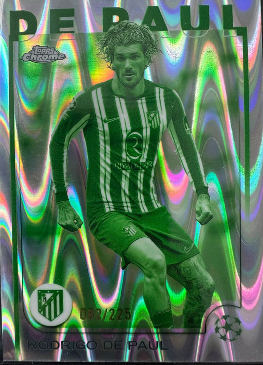 Rodrigo De Paul 2025 - Topps Chrome - Númerada